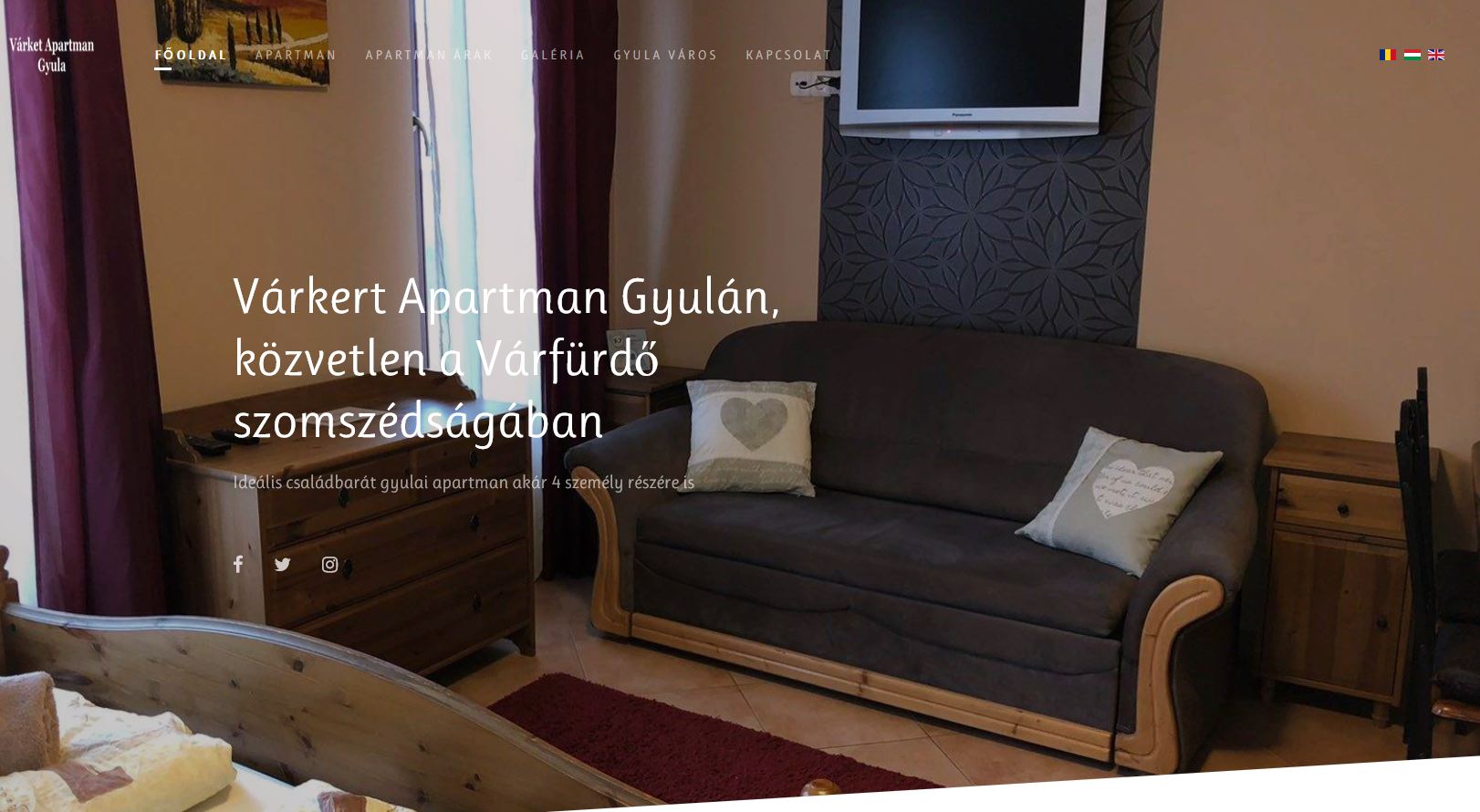 Várkert Apartman Gyula - Gyulai szállás